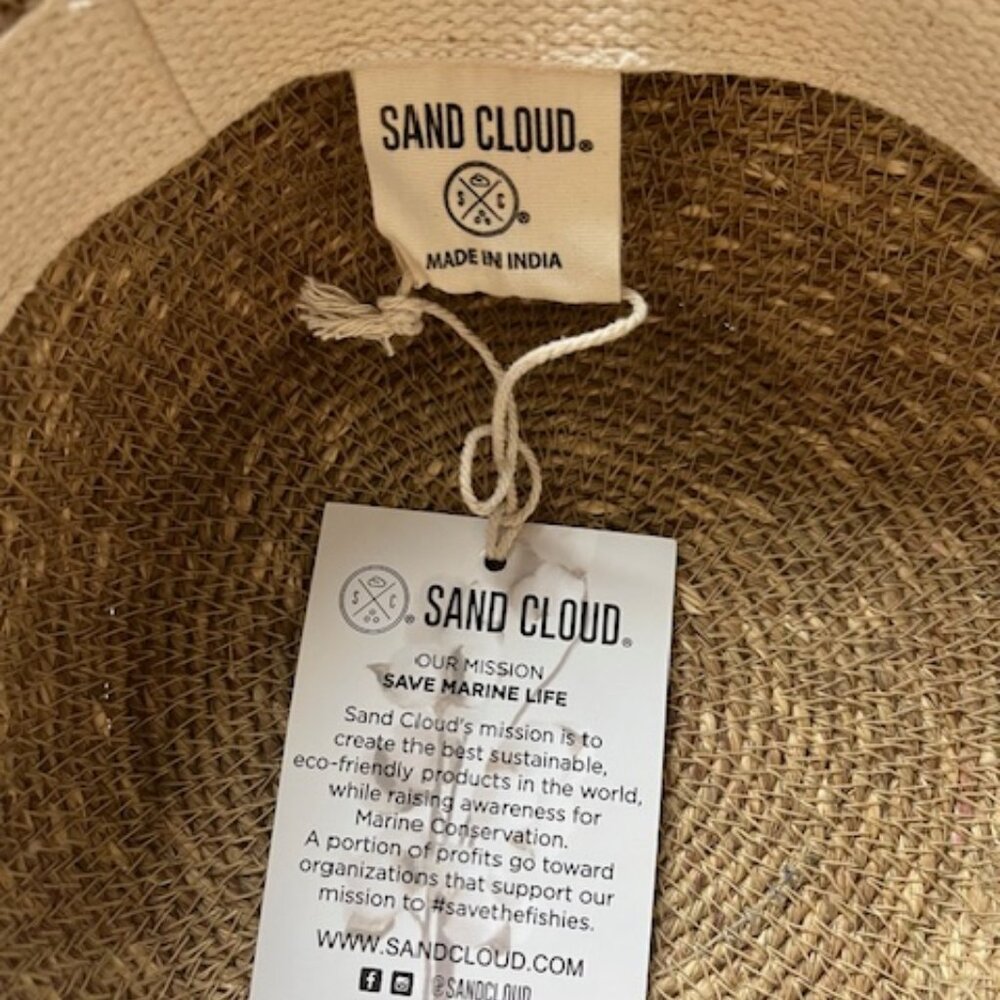 Jute Straw Hat - Sand Cloud - Picture 4 of 5